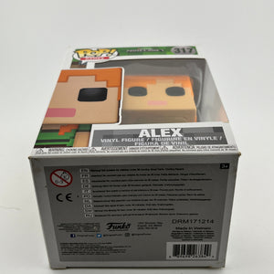 Funko POP! Games Mojang Minecraft- Alex #317 - Vinyl Collectable FRENLY BRICKS - Open 7 Days