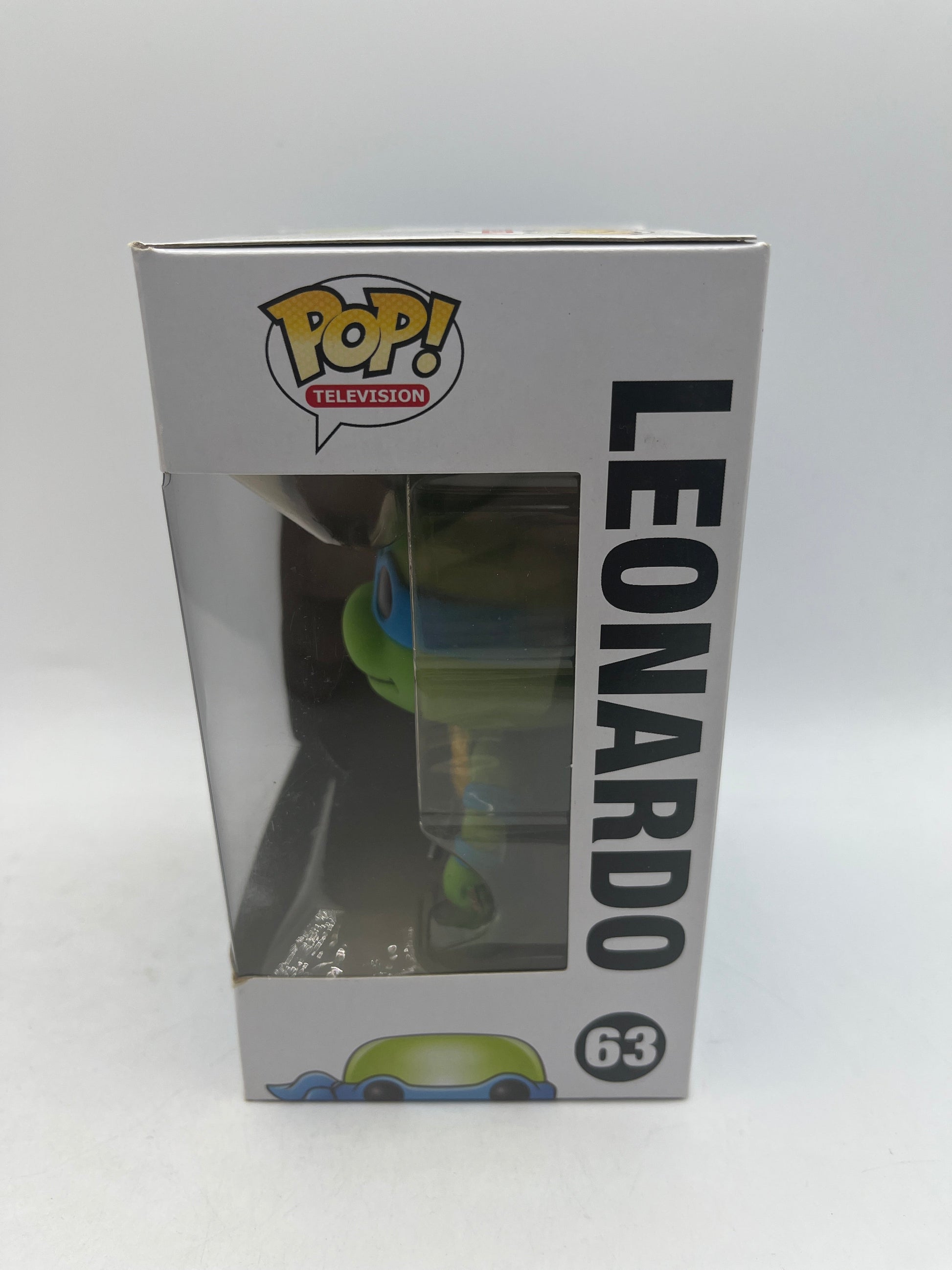 Funko POP! Television Teenage Mutant Ninja Turtles - Leonardo #63 Vinyl Figure FRENLY BRICKS - Open 7 Days