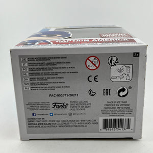 Funko POP! Marvel Spider-Man Homecoming - Captain America #693 - Exclusive FRENLY BRICKS - Open 7 Days