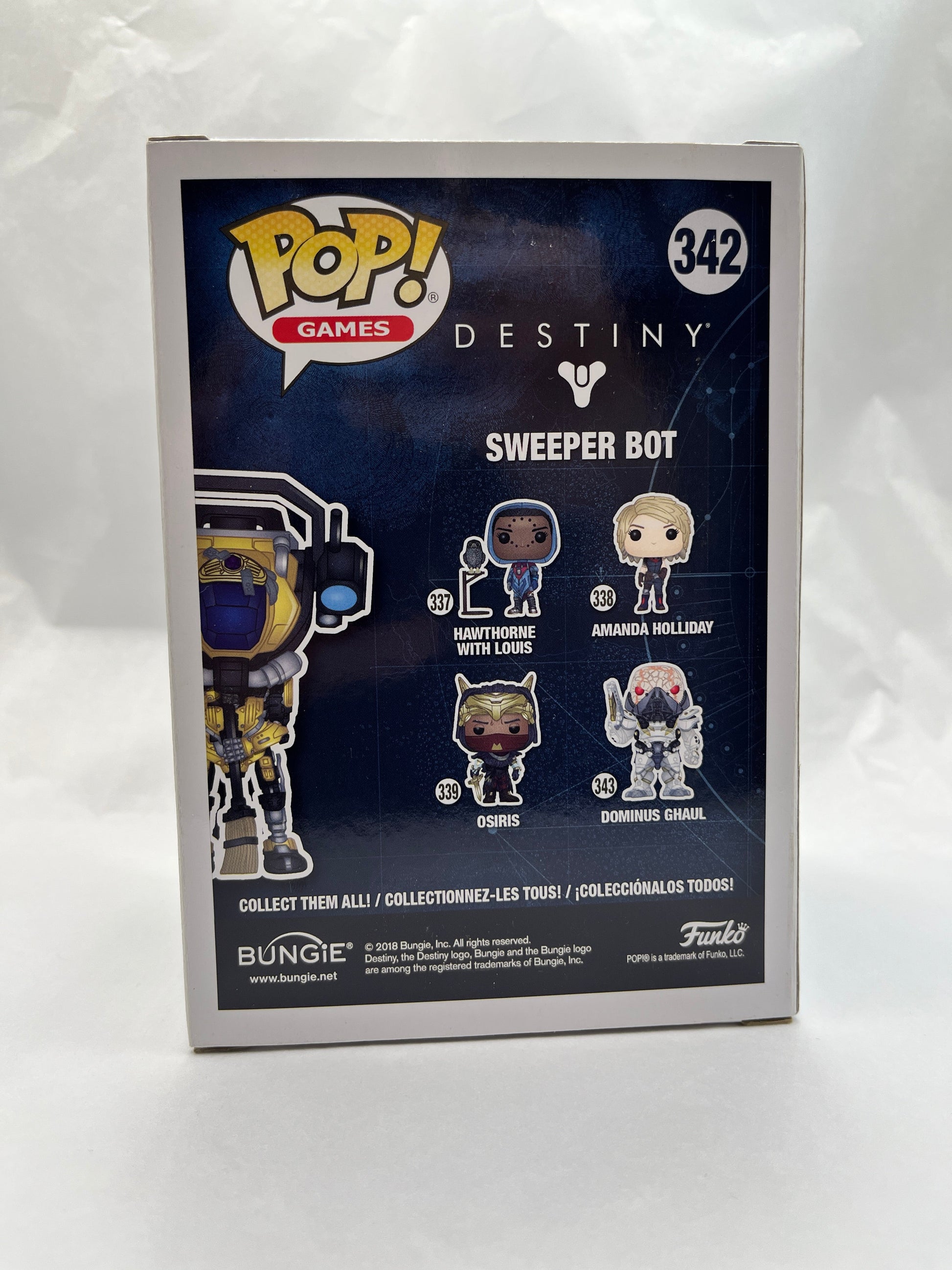 Funko POP! Games Destiny Sweeper Bot #342 - Summer Convention 2018 FRENLY BRICKS - Open 7 Days