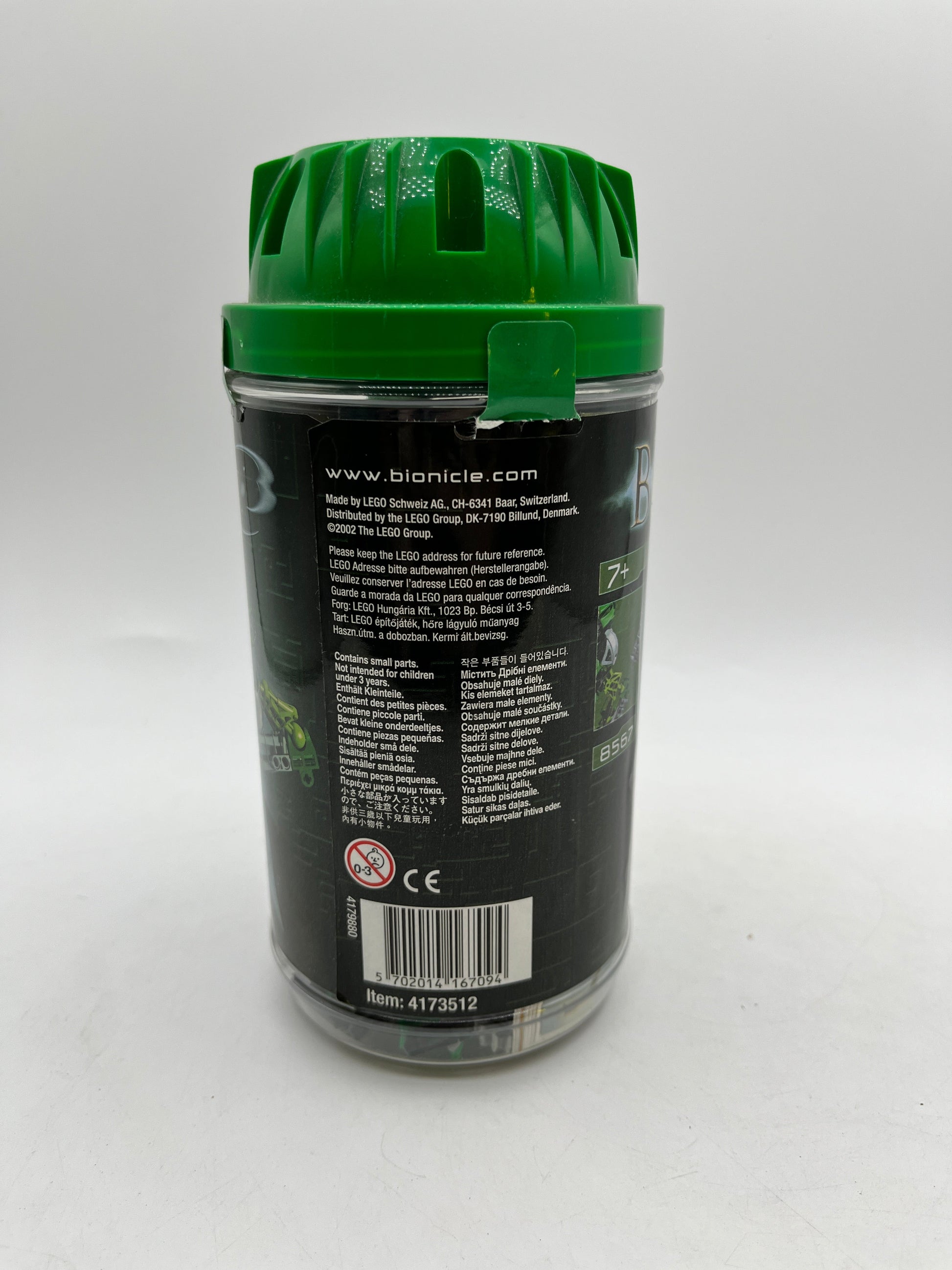 Lego Bionicle - Lewa Nuva Green Toa Of Air 8567 - Sealed - Lego Collectable FRENLY BRICKS - Open 7 Days