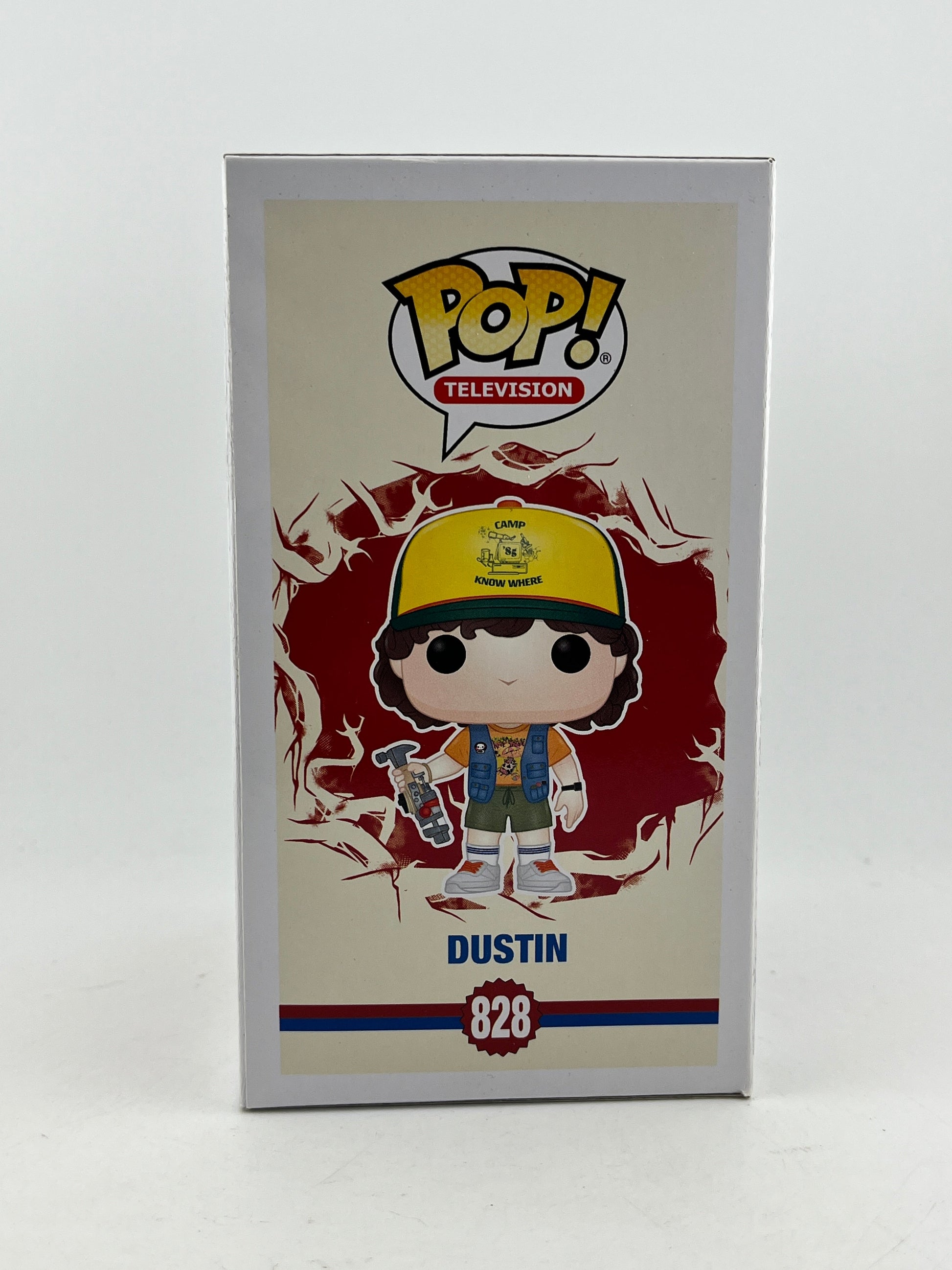 Funko POP! Television Stranger Things - Dustin #828 - Vinyl Collectable FRENLY BRICKS - Open 7 Days