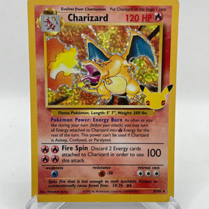 2021 Pokemon TCG - Charizard Holo Rare - Celebrations - Moderately Played - See photos FRENLY BRICKS - Open 7 Days