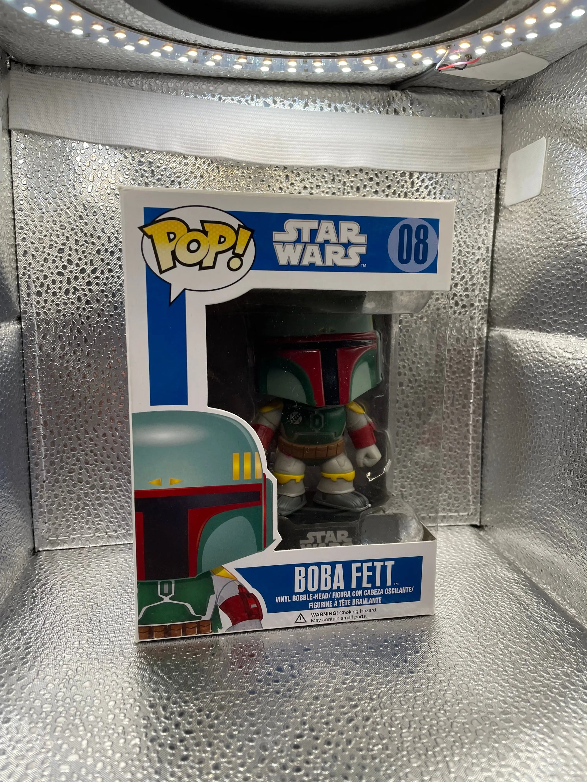 Funko POP! Star Wars Boba Fett #08 Blue Box Large Font Early Run FRENLY BRICKS - Open 7 Days