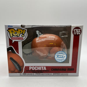 Funko POP! Animation Chainsaw Man - Pochita #1765 - Special Edition FRENLY BRICKS - Open 7 Days