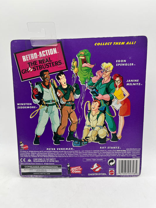 Retro-Action The Real Ghostbusters - Peter Vinkman - Mattel - Sealed FRENLY BRICKS - Open 7 Days