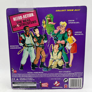 Retro-Action The Real Ghostbusters - Peter Vinkman - Mattel - Sealed FRENLY BRICKS - Open 7 Days