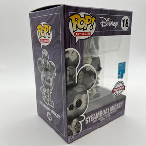 Funko POP! Disney Art Series Limited Edition Steamboat Mickey #18 FRENLY BRICKS - Open 7 Days