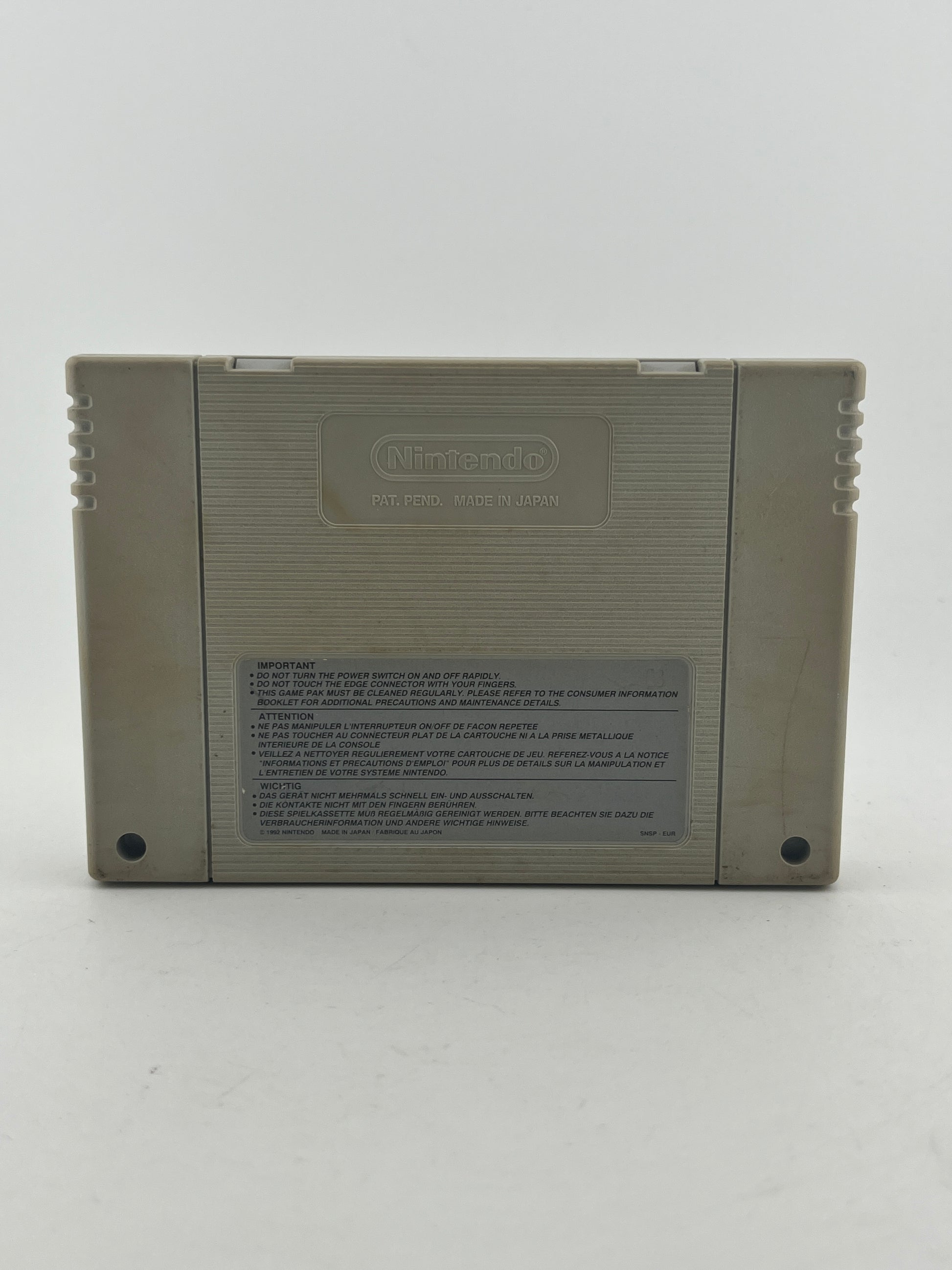 Mighty Morphin Power Rangers (Super Nintendo SNES, 1994) - Untested