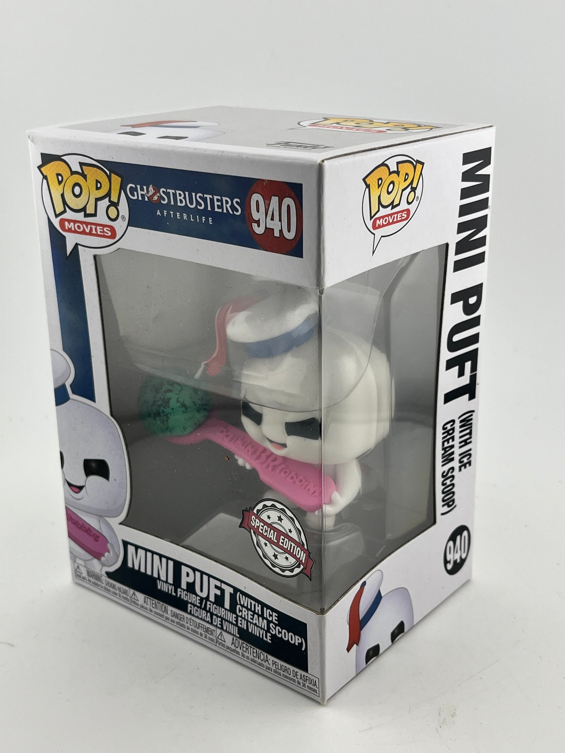 Funko POP! Movies Ghostbusters Afterlife - Mini Puff (With Ice Cream Scoop) #940 FRENLY BRICKS - Open 7 Days