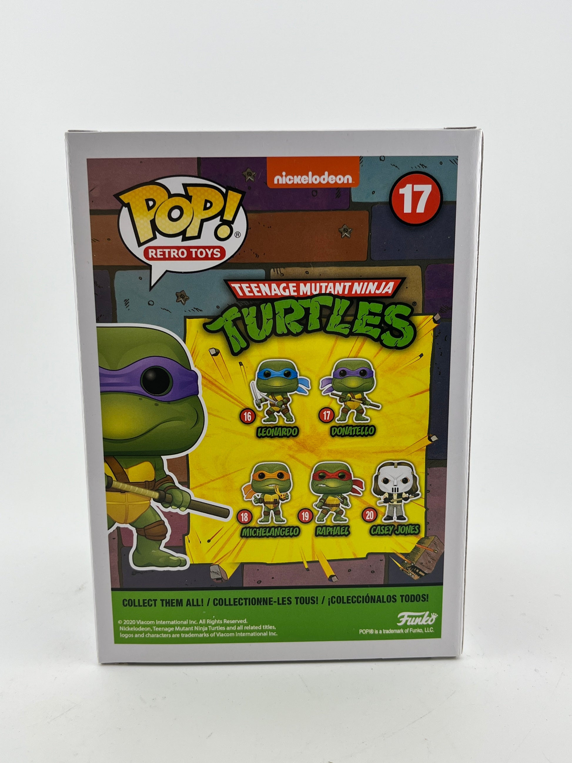 Funko POP! Retro Toys Teenage Mutant Ninja Turtles - Donatello #17 - Vinyl Collectable FRENLY BRICKS - Open 7 Days