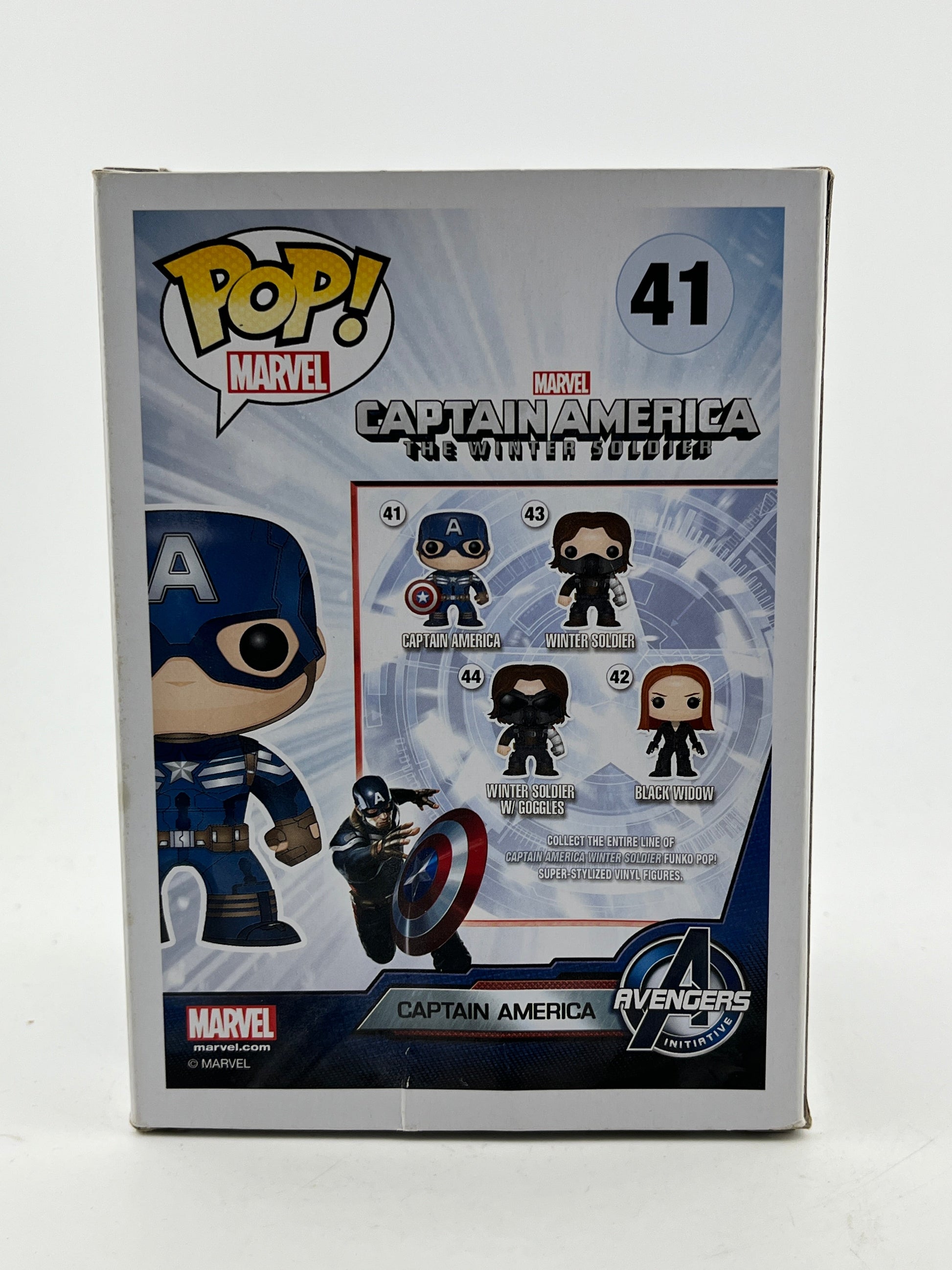 Funko POP! Marvel The Winter Solider - Captain America #41 - Vinyl Collectable FRENLY BRICKS - Open 7 Days