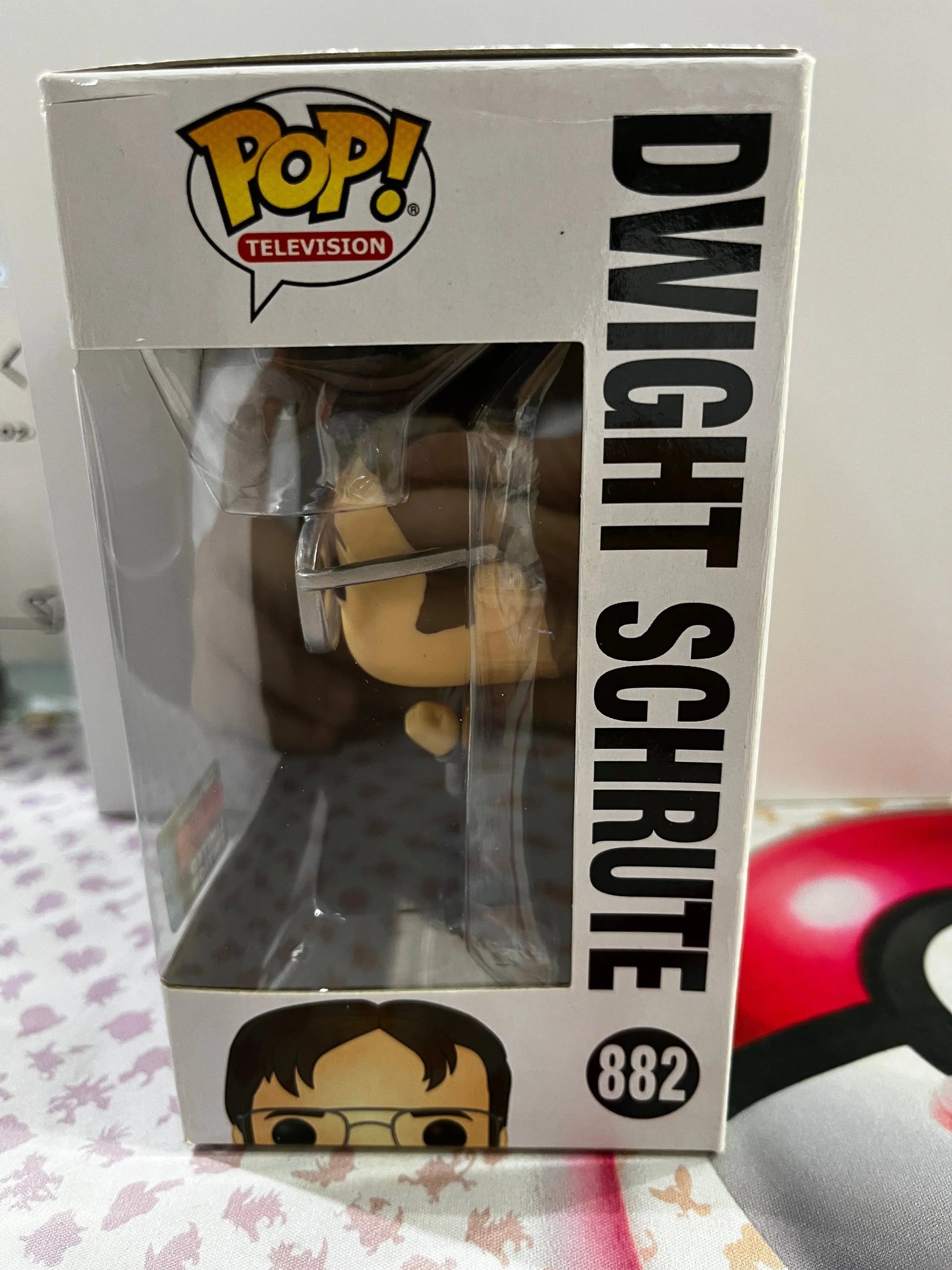 Funko Pop Vinyl Television the office Dwight Schrute Limited Edition FRENLY BRICKS - Open 7 Days