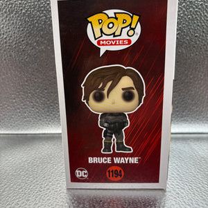 Pop Vinyl #1194 Movies The Batman Bruce Wayne FRENLY BRICKS - Open 7 Days