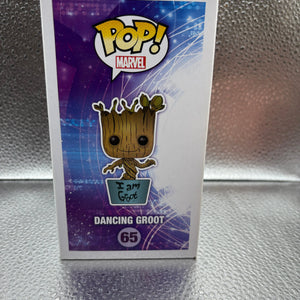 Funko Pop #65 Marvel Guardians of the Galaxy  Dancing Groot FRENLY BRICKS - Open 7 Days