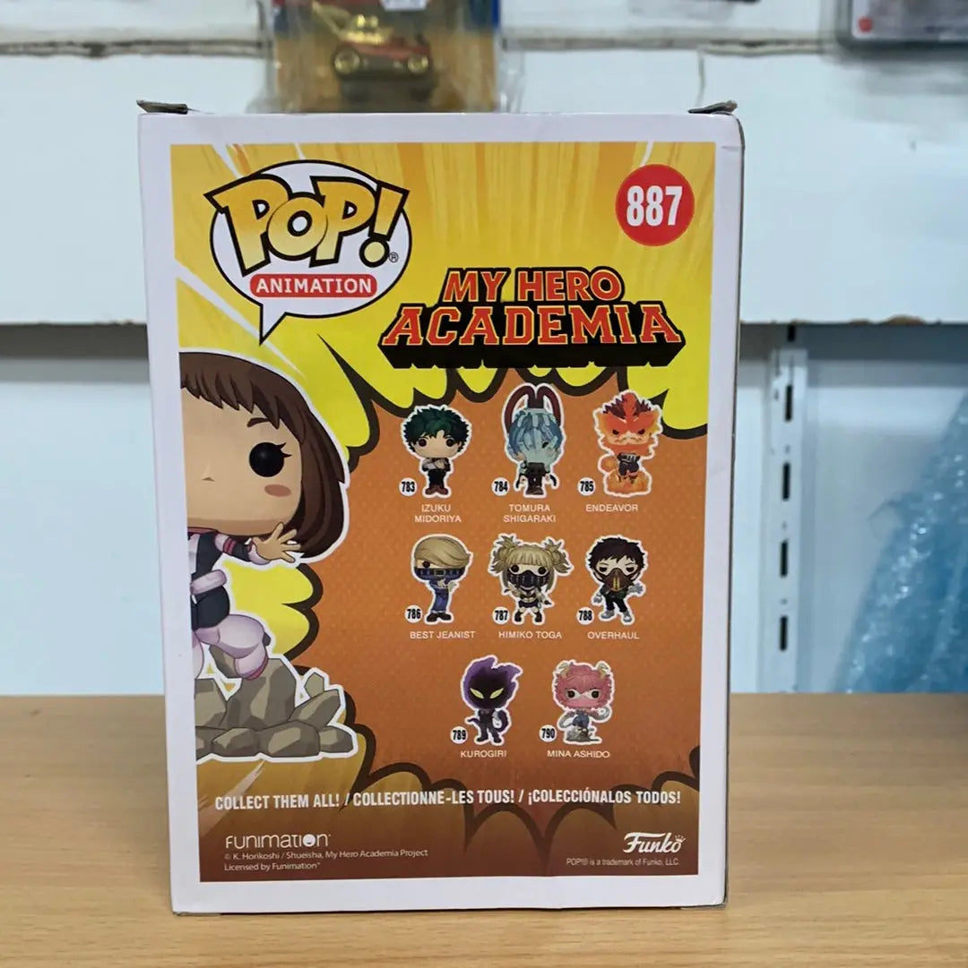 Funko Pop My Hero Academia Ochaco Uraraka #887 Chase Metallic – Funimation FRENLY BRICKS - Open 7 Days