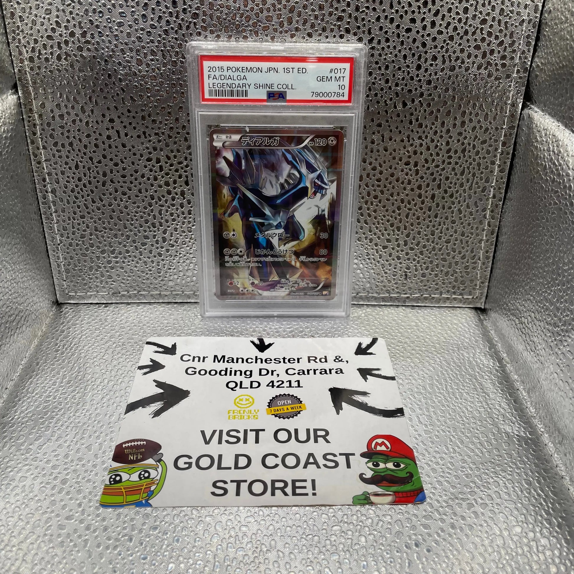 2015 Pokémon FA/DIALGA Legendary Shine Coll JAPAN PSA 10 GEM MT FRENLY BRICKS - Open 7 Days