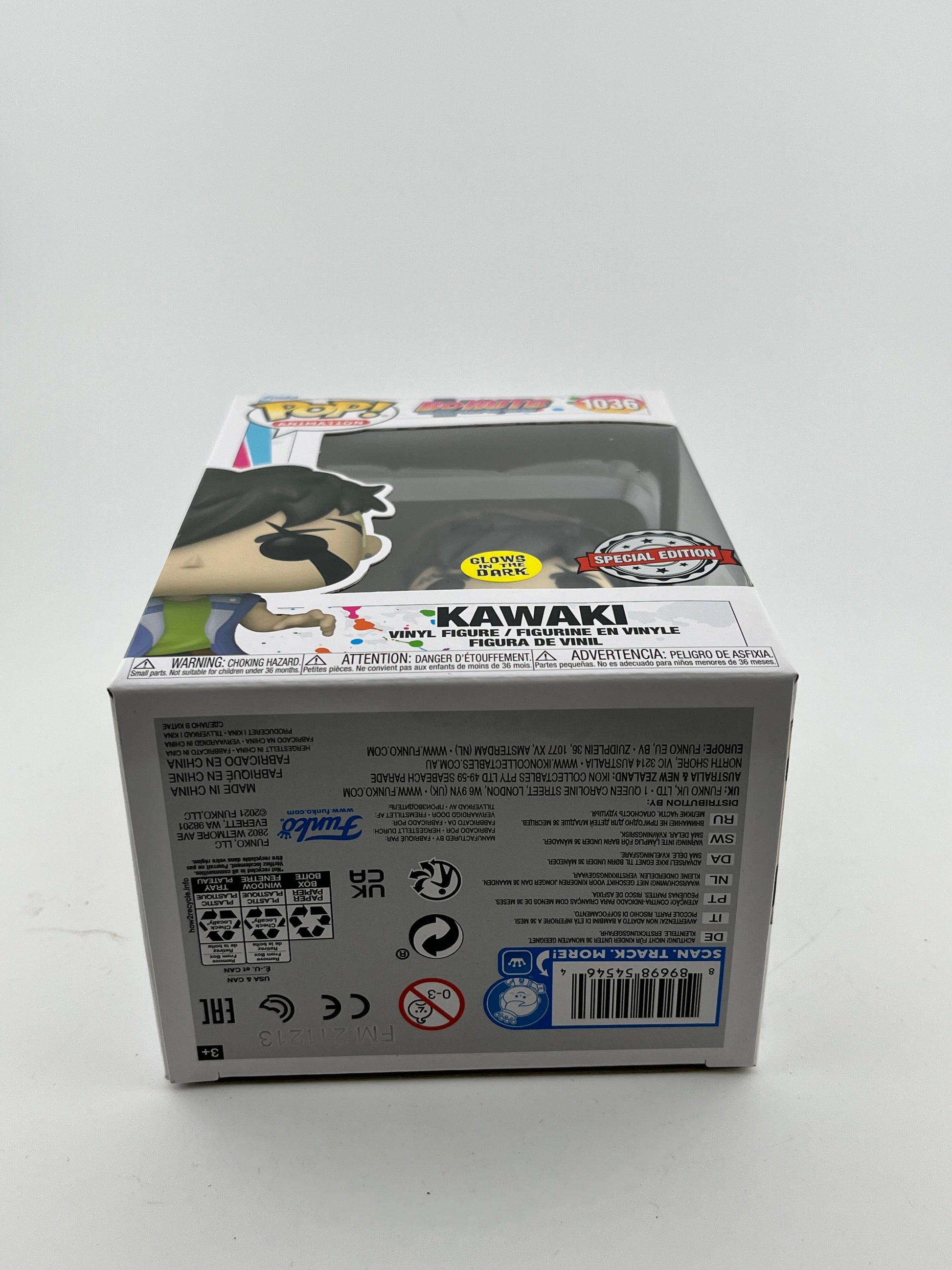 Funko POP! Animation Boruto - Kawaki #1036 - Glow Special Edition - Vinyl Collectable FRENLY BRICKS - Open 7 Days