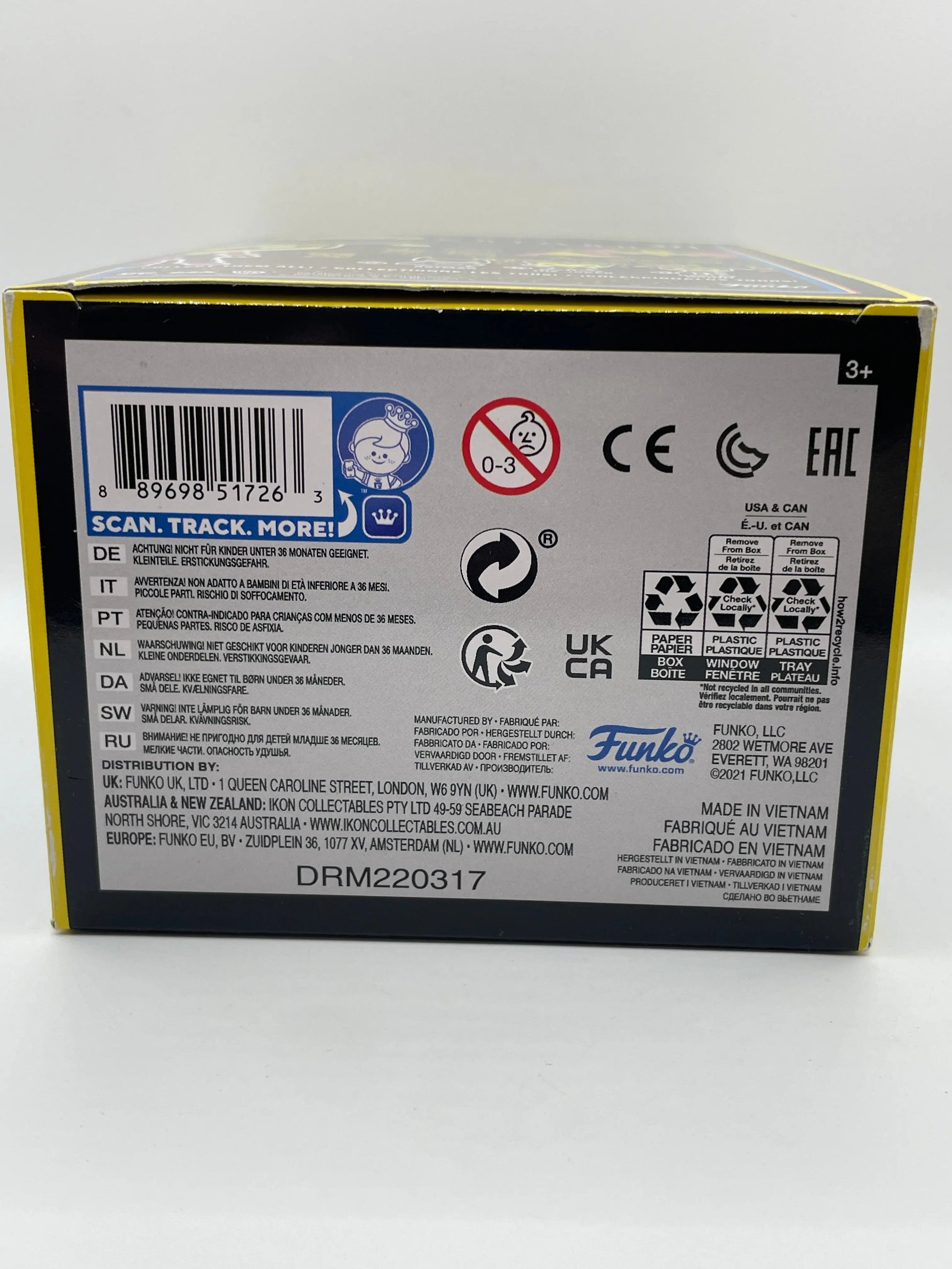 Funko POP! DC Batman The Animated Series - #371 Harley Quinn (Black Light) - New FRENLY BRICKS - Open 7 Days