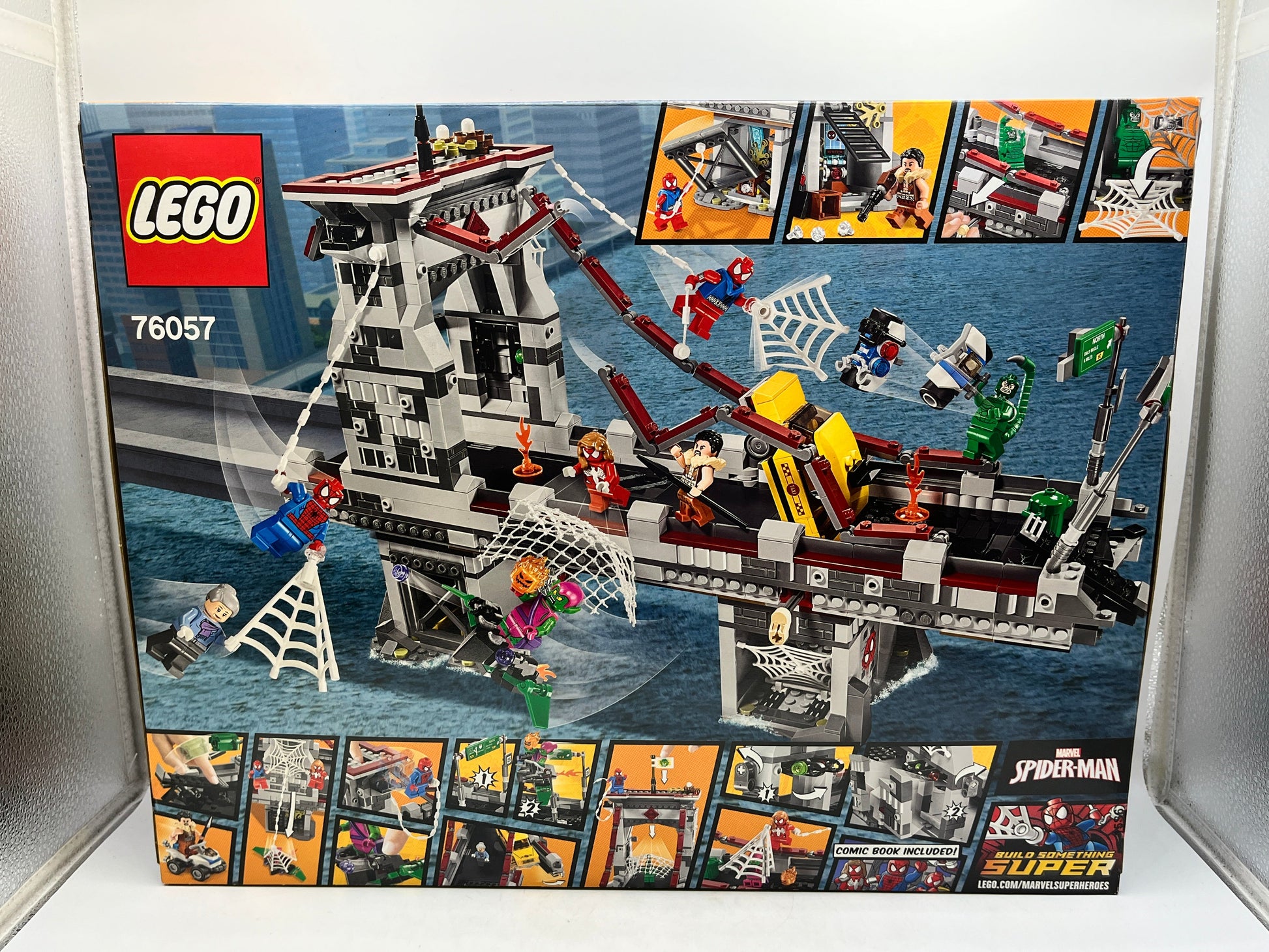 Lego Marvel Super Heroes - Spider-Man: Web Warriors Ultimate Bridge Battle 76057 - Sealed FRENLY BRICKS - Open 7 Days