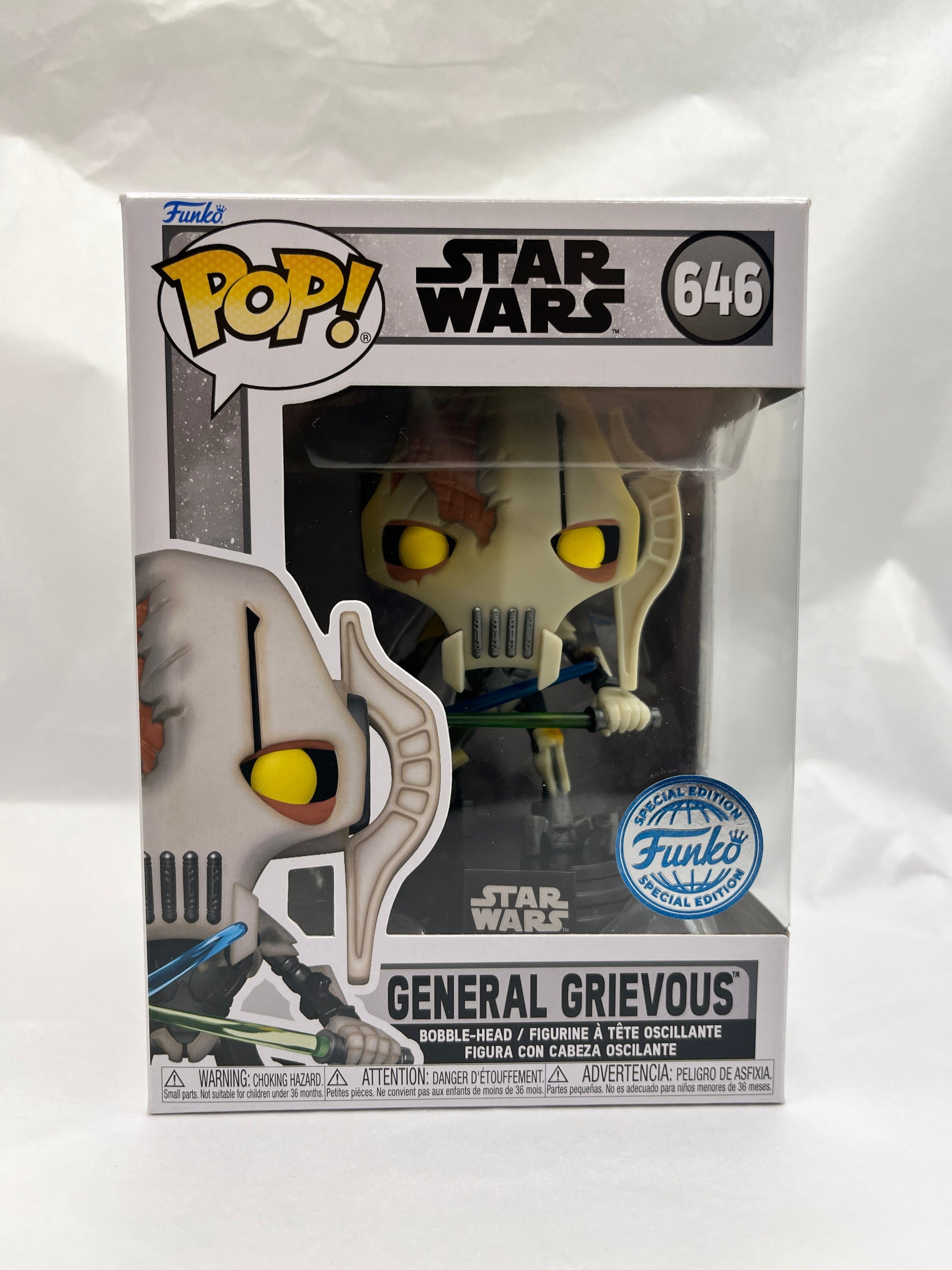 Funko POP! Star Wars General Grievous #646 - Special Edition - Vinyl Collectable FRENLY BRICKS - Open 7 Days