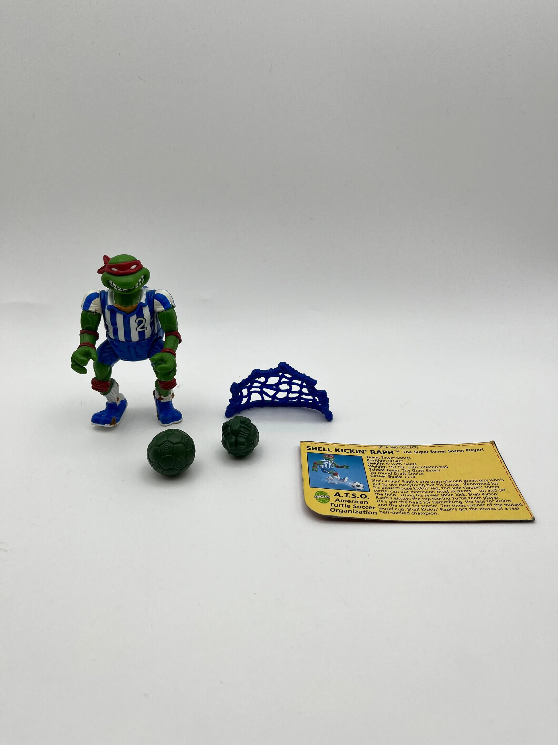 1991 Teenage Mutant Ninja Turtle Shell Kickin Raphael All Accessories Playmates FRENLY BRICKS - Open 7 Days