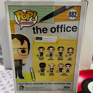 Funko Pop Vinyl Television the office Dwight Schrute Limited Edition FRENLY BRICKS - Open 7 Days