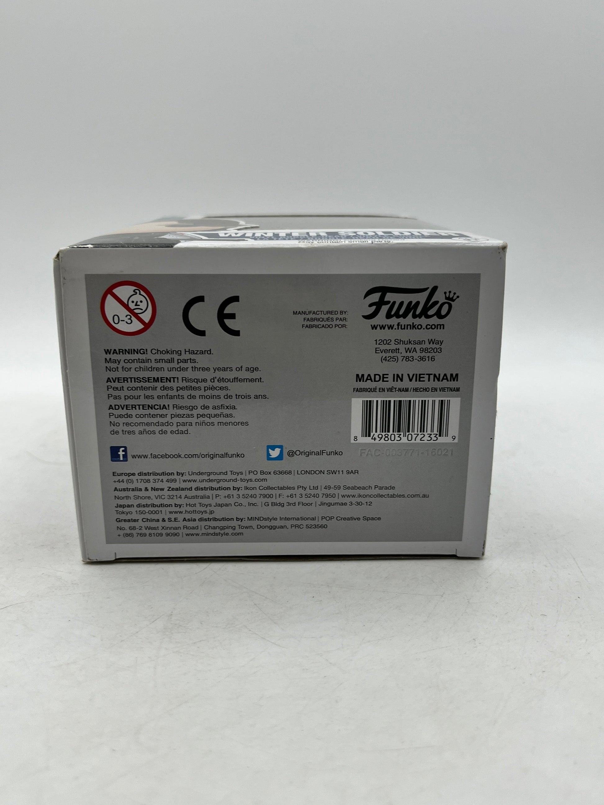 Funko POP! Marvel Civil War - Winter Solider #129 - Vinyl Collectable FRENLY BRICKS - Open 7 Days