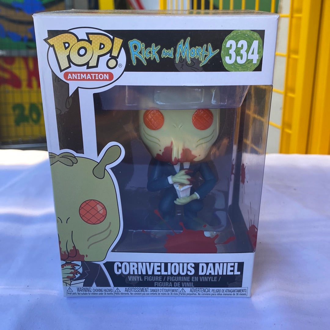 Funko POP! Cornvelius Daniel #334 - FRENLY BRICKS - Open 7 Days