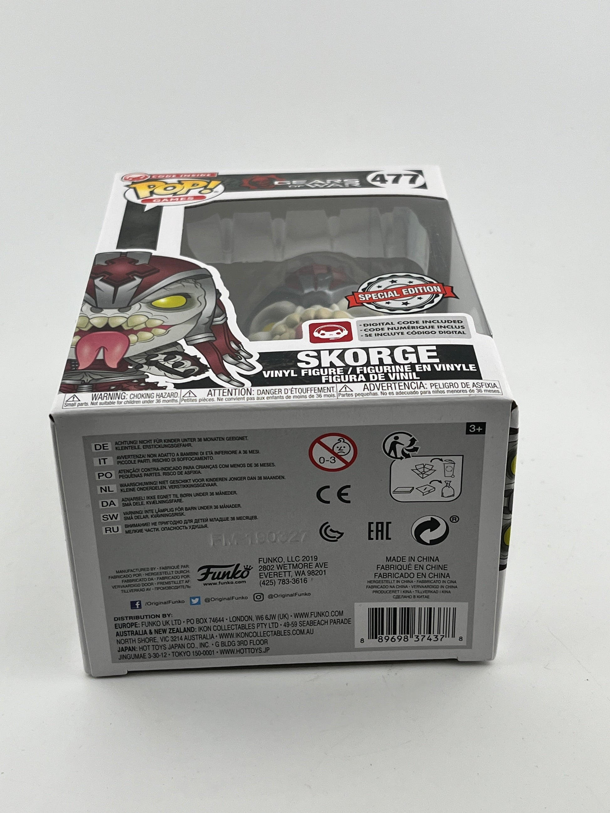 Funko POP! Games Gears Of War - Skorge #477 - Special Edition - Vinyl Collectable FRENLY BRICKS - Open 7 Days
