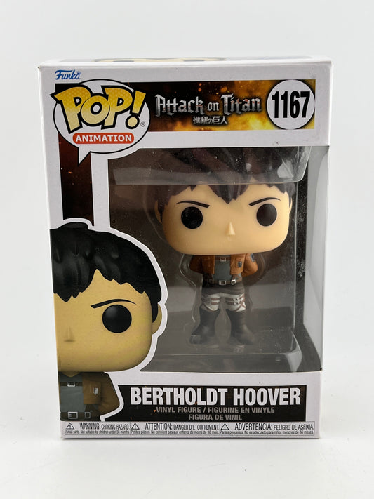 Funko POP! Animation Attack On Titan - Berthholdt Hoover #1167 - Vinyl Collectable FRENLY BRICKS - Open 7 Days