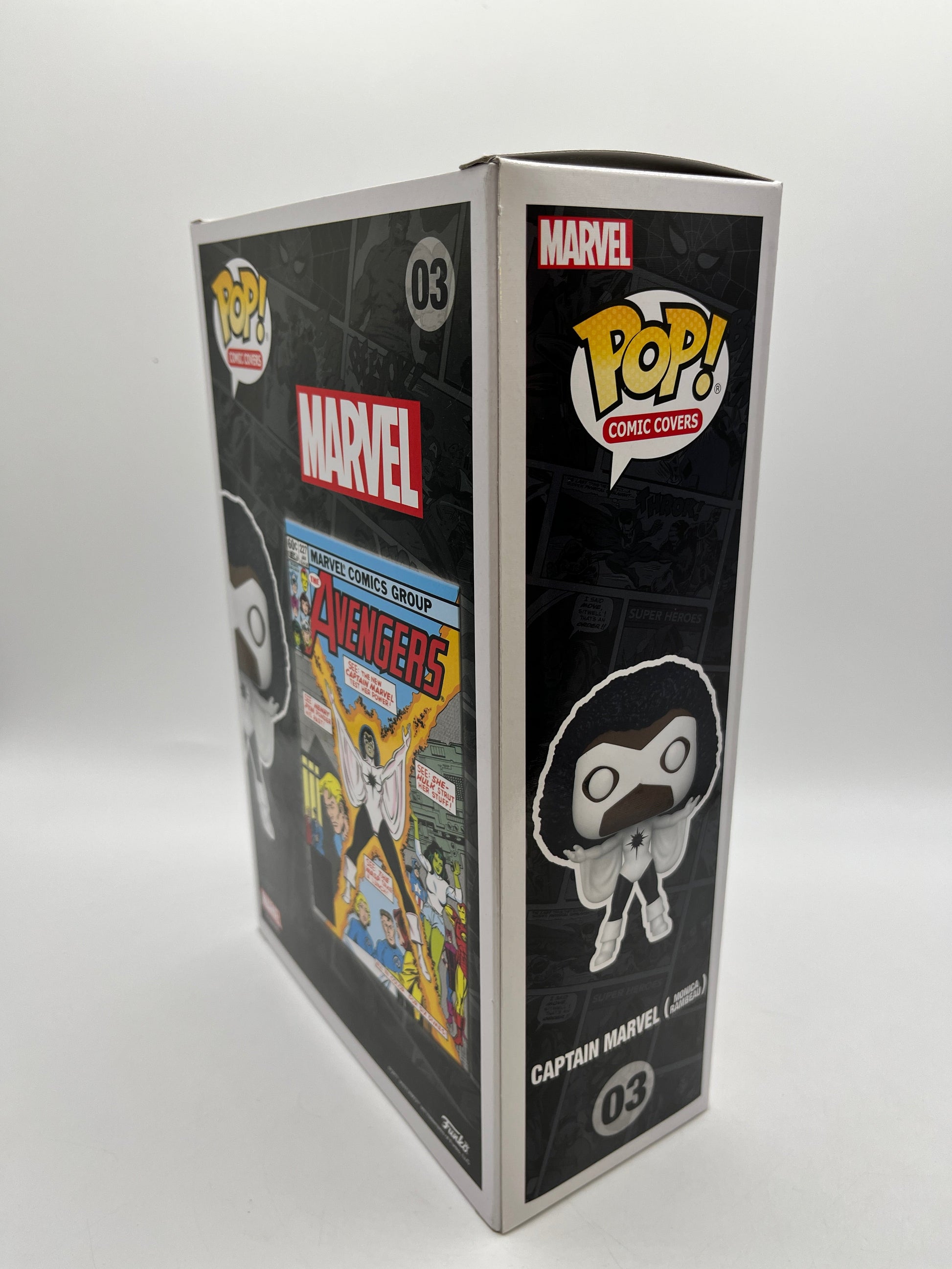Funko POP! Comic Covers Marvel Captain Marvel (Monica Rambeau) #03 - Vinyl Collectable FRENLY BRICKS - Open 7 Days