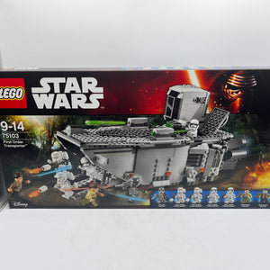 Lego Star Wars : First Order Transporter (75103) BRAND NEW, SEALED & RETIRED Set FRENLY BRICKS - Open 7 Days