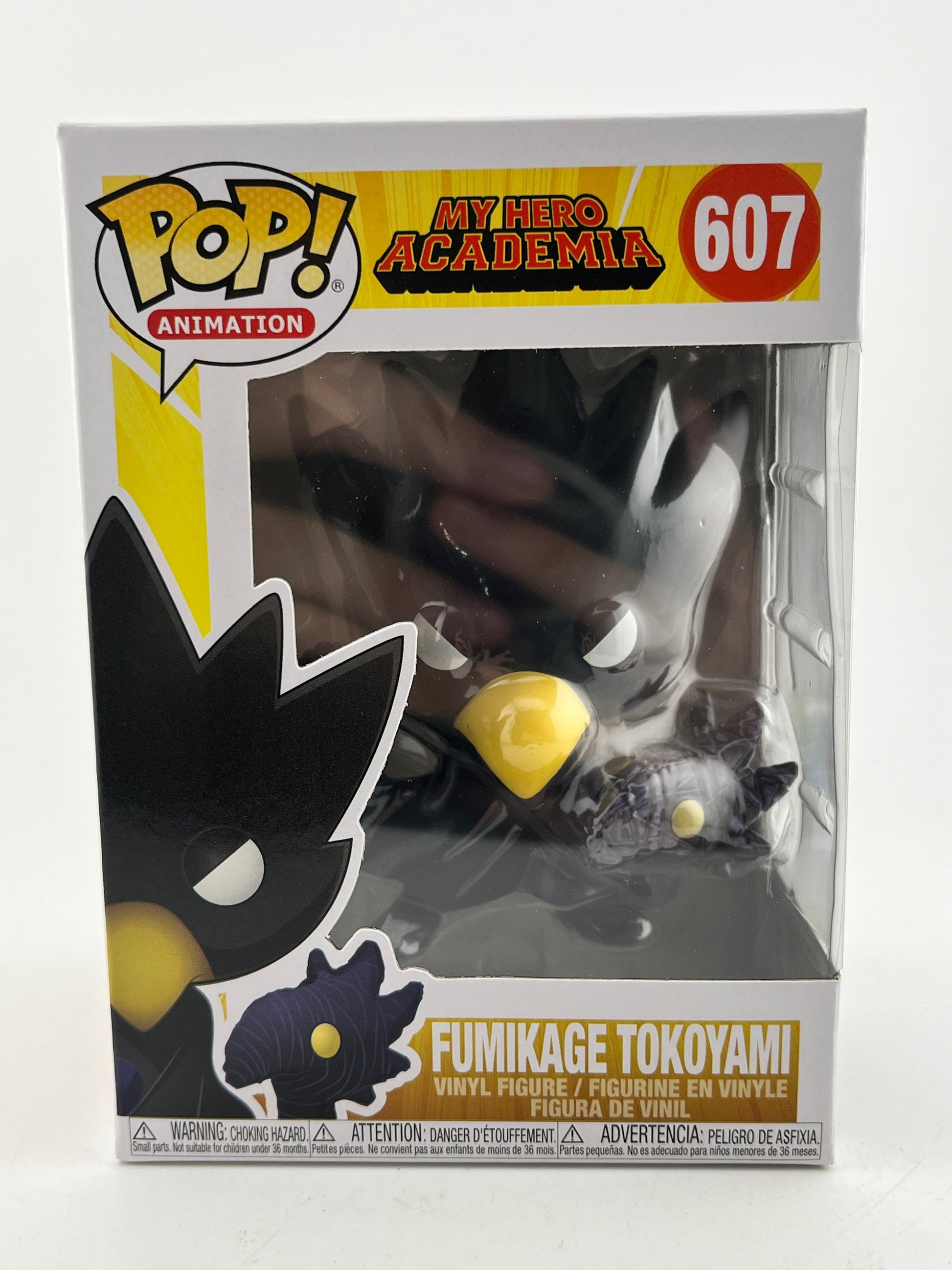 Funko POP! Animation My Hero Academia - Fumikage Tokoyami #607 - Vinyl Collectable FRENLY BRICKS - Open 7 Days