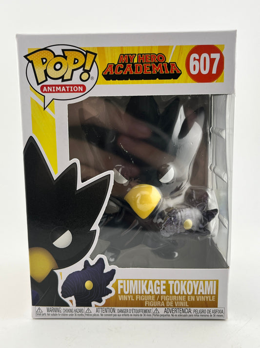 Funko POP! Animation My Hero Academia - Fumikage Tokoyami #607 - Vinyl Collectable FRENLY BRICKS - Open 7 Days