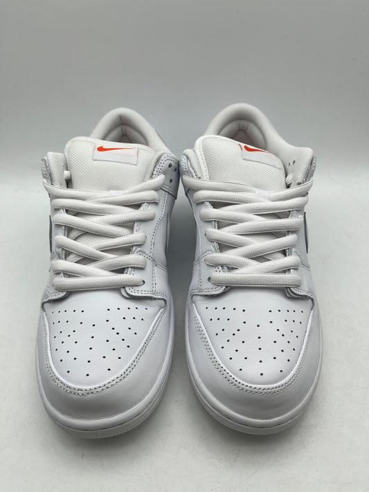 FJ1674-100 Nike SB Dunk Low Pro ISO Triple White (Men's) Size UK 10 FRENLY BRICKS - Open 7 Days