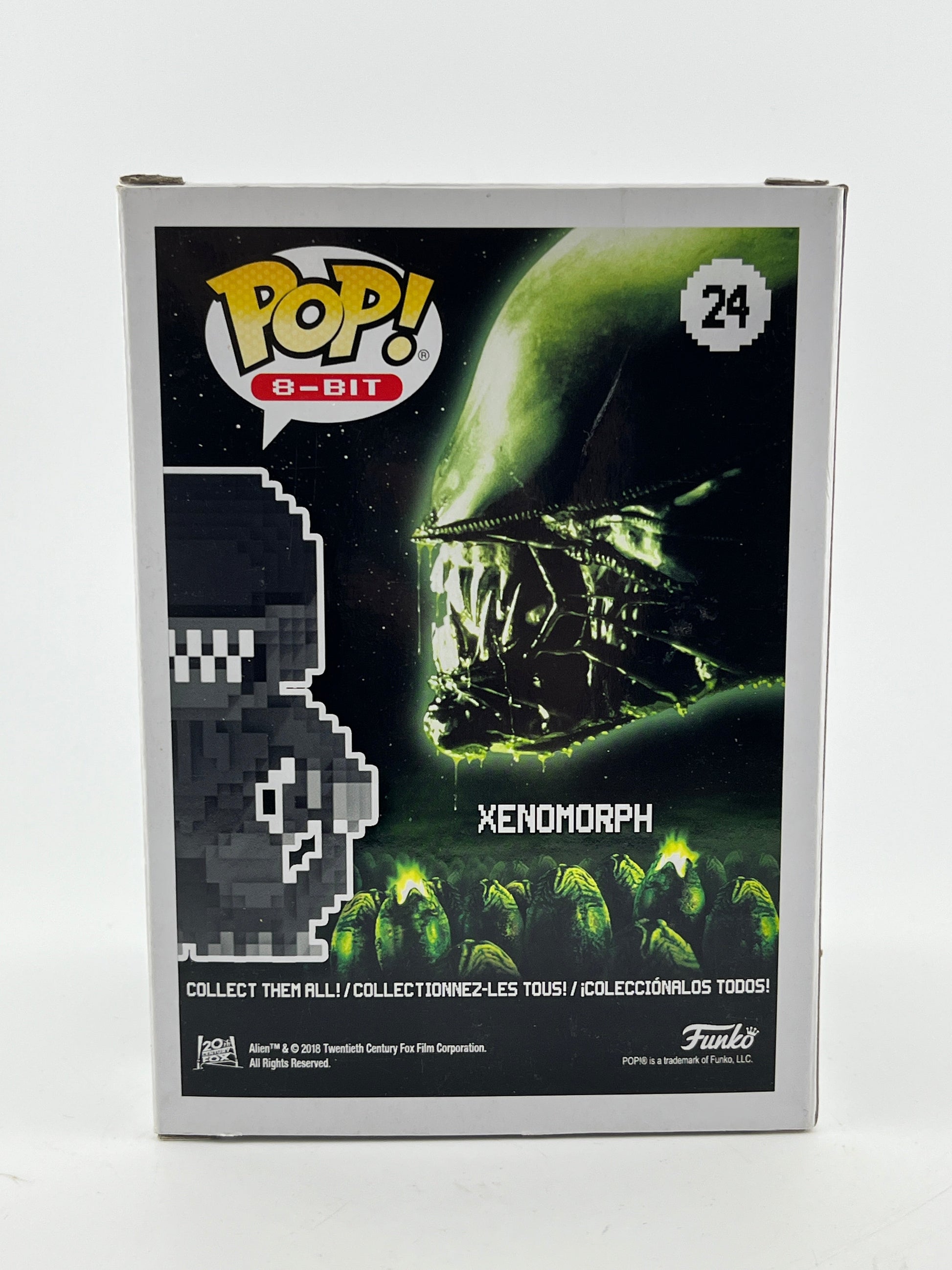 Funko POP! 8-Bit Alien - Xenomorph #24 - Vinyl Collectable FRENLY BRICKS - Open 7 Days