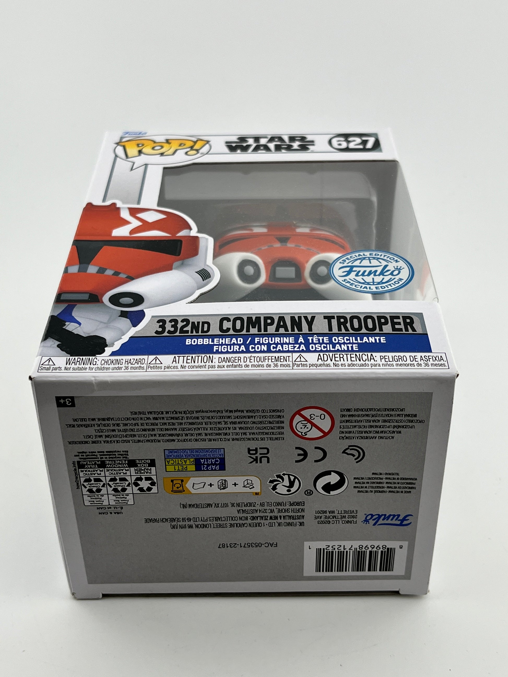 Funko POP! Star Wars - 332nd Company Trooper #627 - Vinyl Collectable FRENLY BRICKS - Open 7 Days