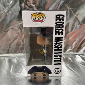 Funko POP Broadway - Hamilton- George Washington #05 FRENLY BRICKS - Open 7 Days