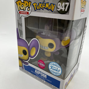 Funko POP! Games Pokémon - Aipom #947 - Flocked Special Edition FRENLY BRICKS - Open 7 Days