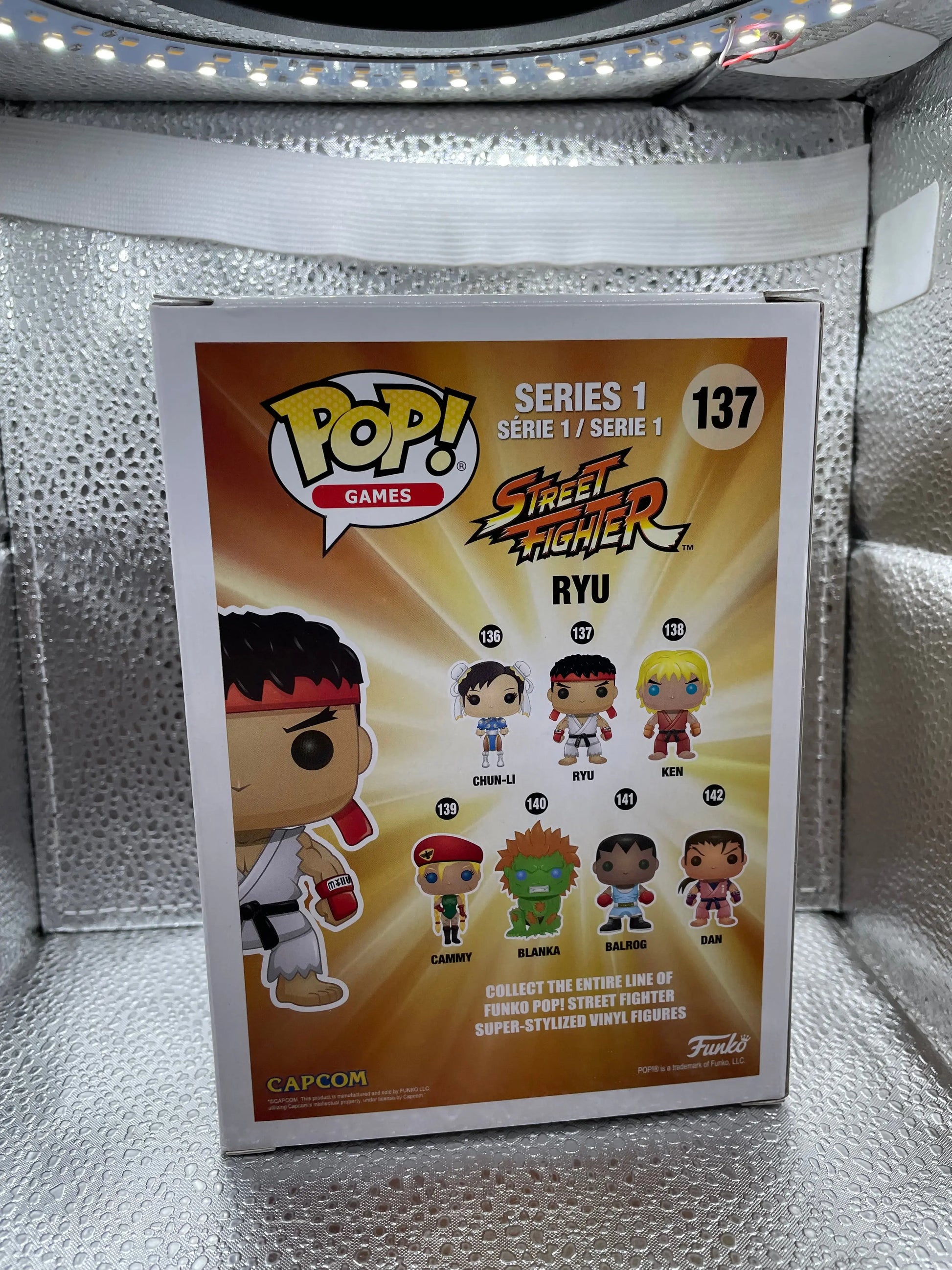 Funko POP! Games Street Fighter Ryu #137 Vinyl Figure FRENLY BRICKS - Open 7 Days