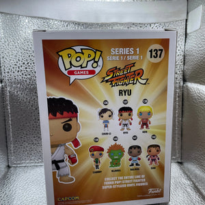 Funko POP! Games Street Fighter Ryu #137 Vinyl Figure FRENLY BRICKS - Open 7 Days