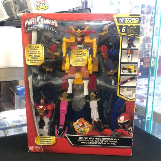 2017 Power Rangers DX NINJA STEEL DELUXE MEGAZORD 5 Zords FRENLY BRICKS - Open 7 Days