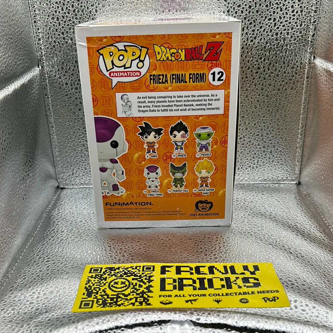 Pop Vinyl Dragon Ball Z 12 Frieza (Final Form) FRENLY BRICKS - Open 7 Days