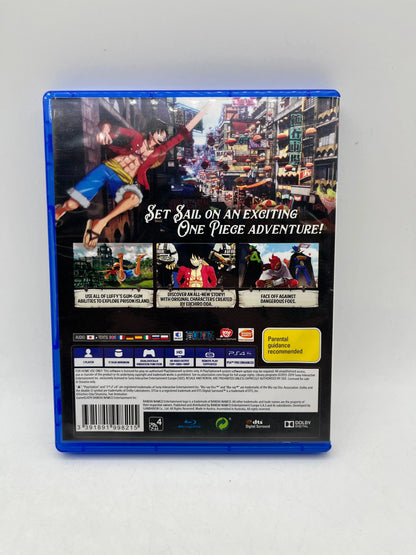 PS4 Sony - One Piece World Seeker -  Complete - Untested FRENLY BRICKS - Open 7 Days