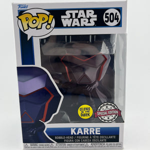Funko POP! Star Wars Visions - Karre #504 - Glow Special Edition FRENLY BRICKS - Open 7 Days