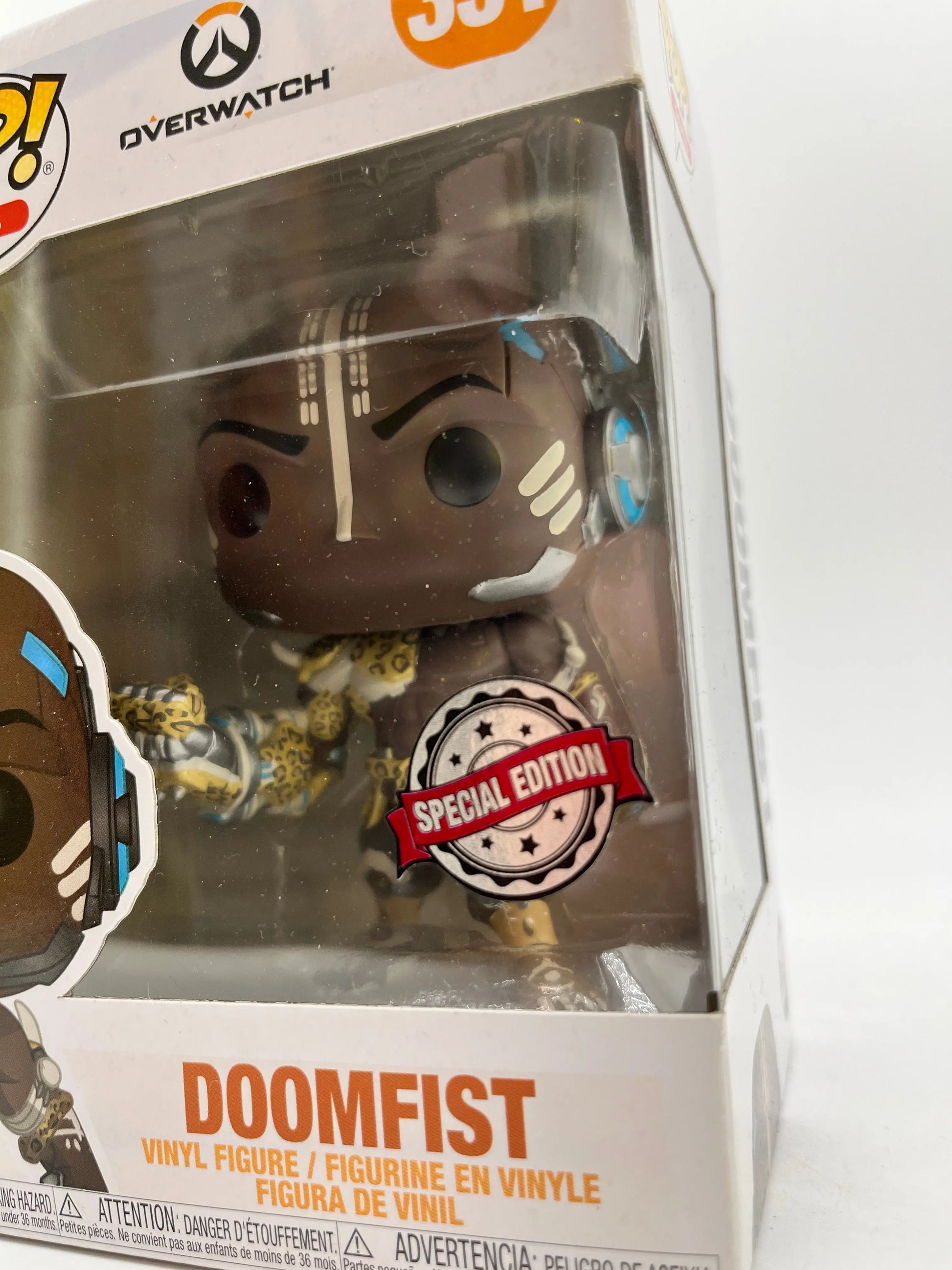 Funko POP! Games Overwatch Doomfist #351 - Special Edition - Collectible Vinyl FRENLY BRICKS - Open 7 Days