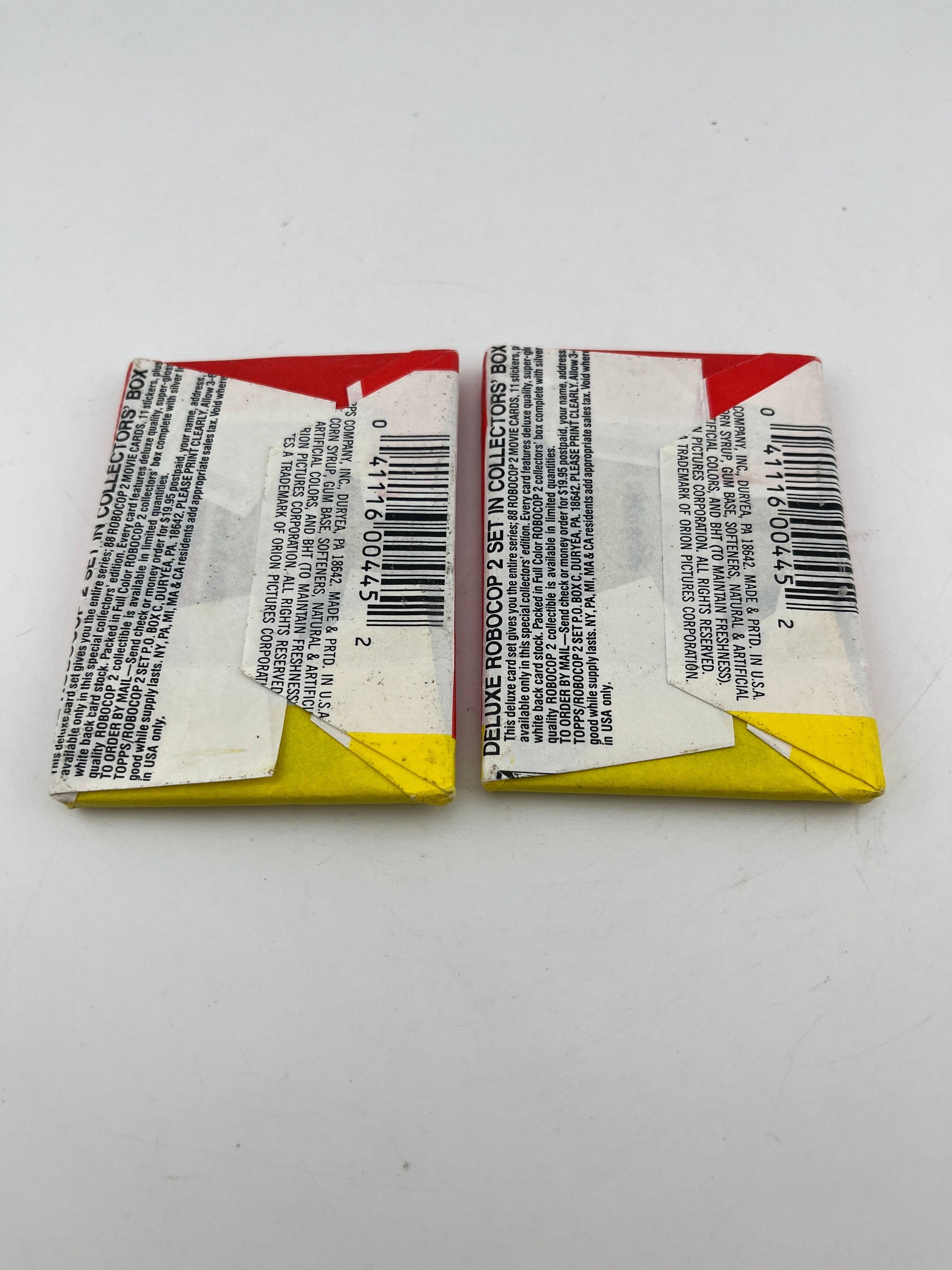 Deluxe Robocop 2 1990 Topps Collection - Cards + Packs - Sealed FRENLY BRICKS - Open 7 Days