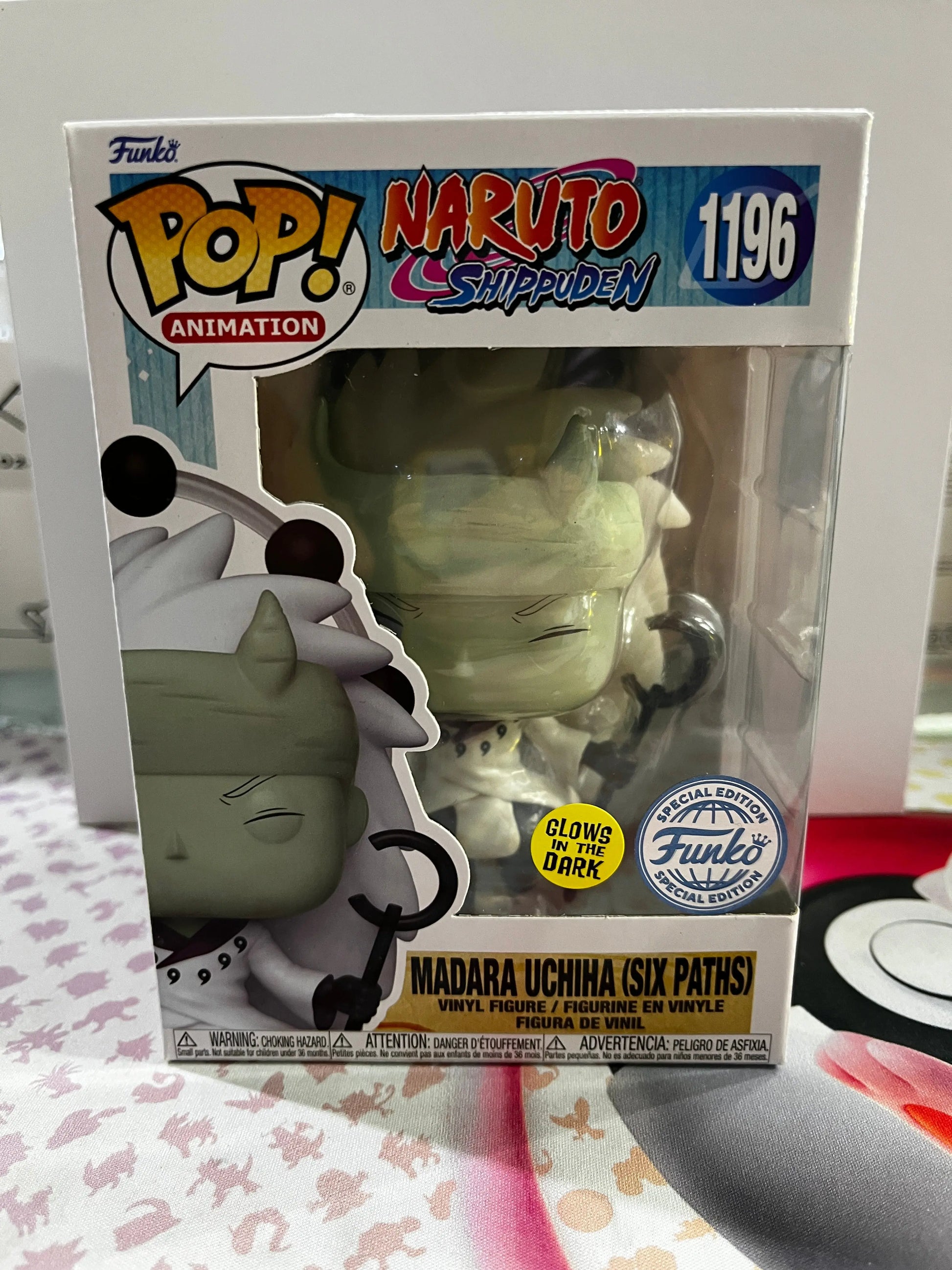 Funko Pop Vinyl Animation Naruto Shippuden Madara Uchiha (six paths) #1196 FRENLY BRICKS - Open 7 Days