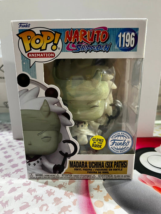 Funko Pop Vinyl Animation Naruto Shippuden Madara Uchiha (six paths) #1196 FRENLY BRICKS - Open 7 Days